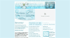 Desktop Screenshot of doctoresdesenos.com
